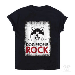 Koszulka z akita inu - dog people rock