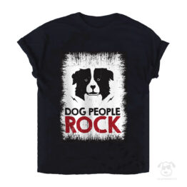 Koszulka z border collie - dog people rock