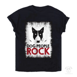 Koszulka z bulterierem - dog people rock